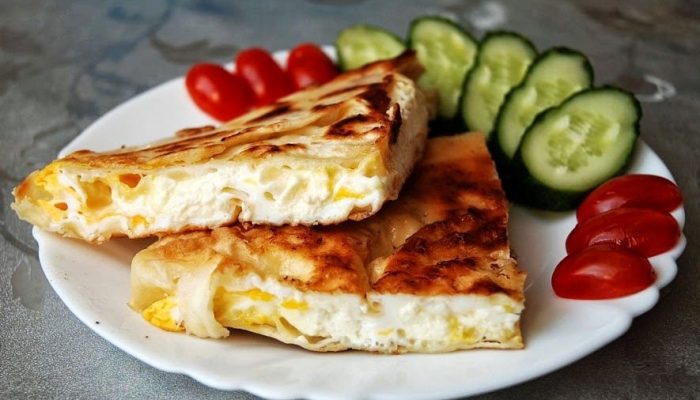 Омлет в лаваше