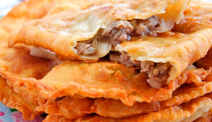 Ленивые чебуреки из лаваша