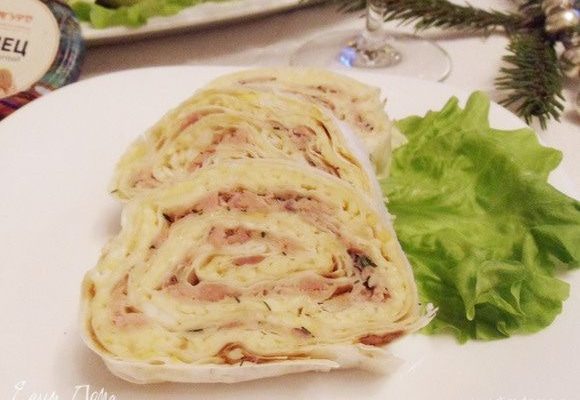 «Мимоза» в лаваше