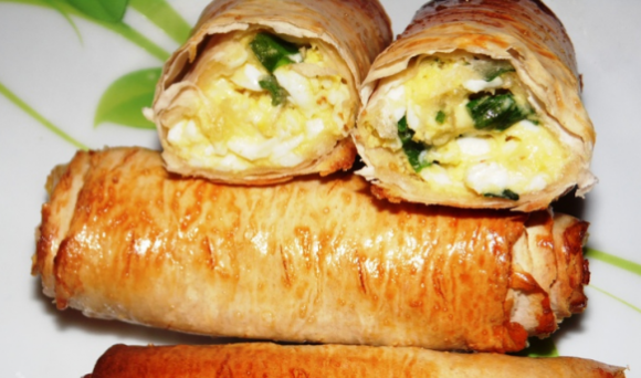 Лаваш с луком