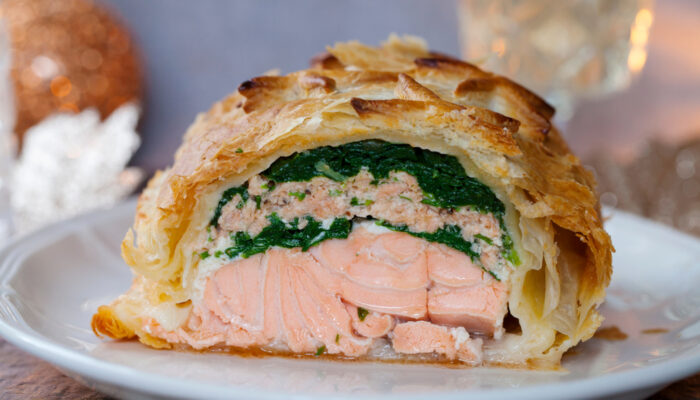 Рыба, запеченная в тесте фило