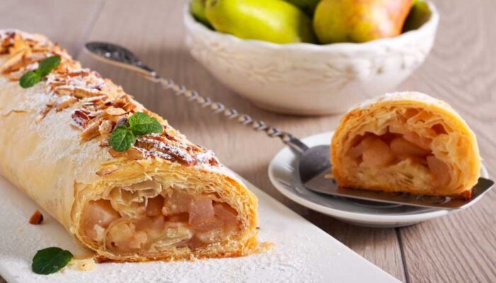 Австрийский штрудель из теста фило