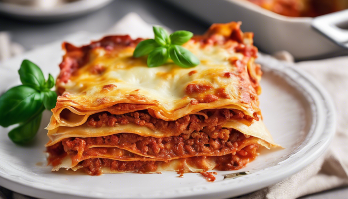 Лазанья из теста фило