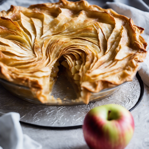 Пирог с яблоками: рецепт на быструю руку