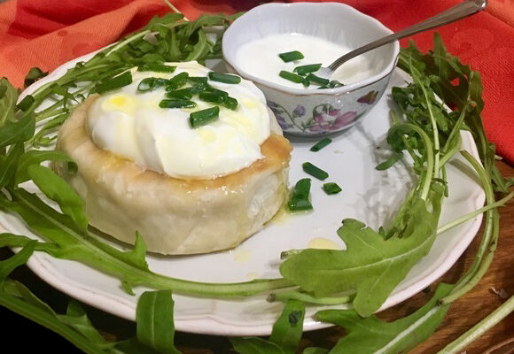 Турецкие слойки с курицей