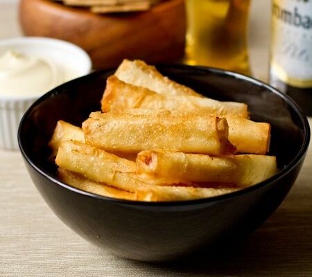 Закуска из сыра в тесте фило