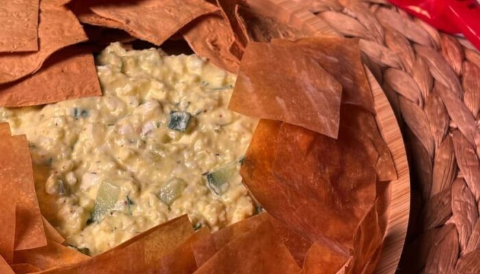 Чипсы из лаваша с намазкой (видео)