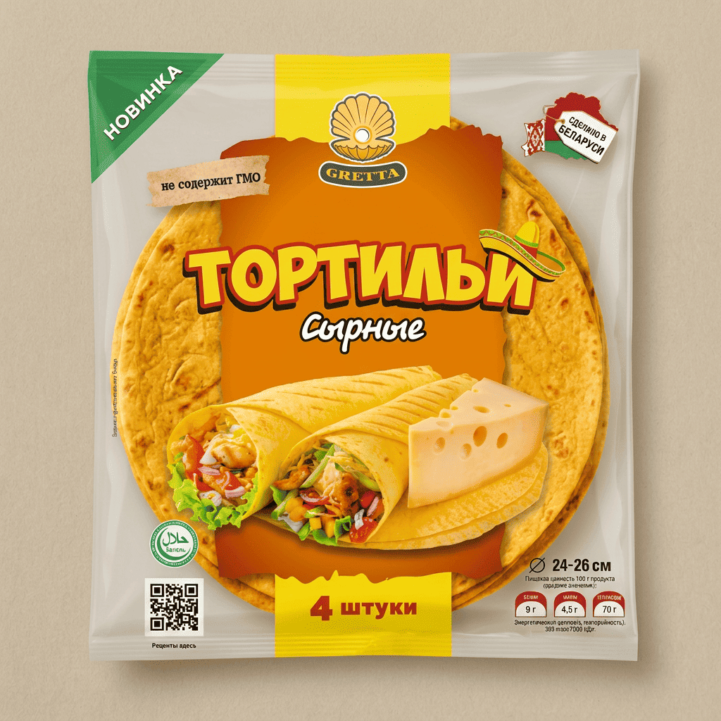 Тортилья сырная