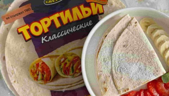 Сладкая тортилья (видео)